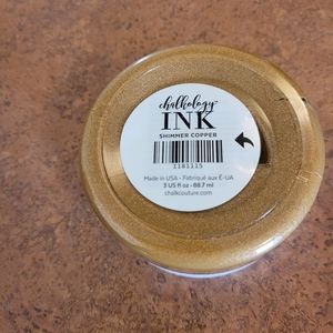 NEW Sealed Chalk Couture Permanent Ink Shimmer Copper
